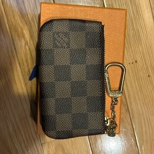 LV Damier key pouch